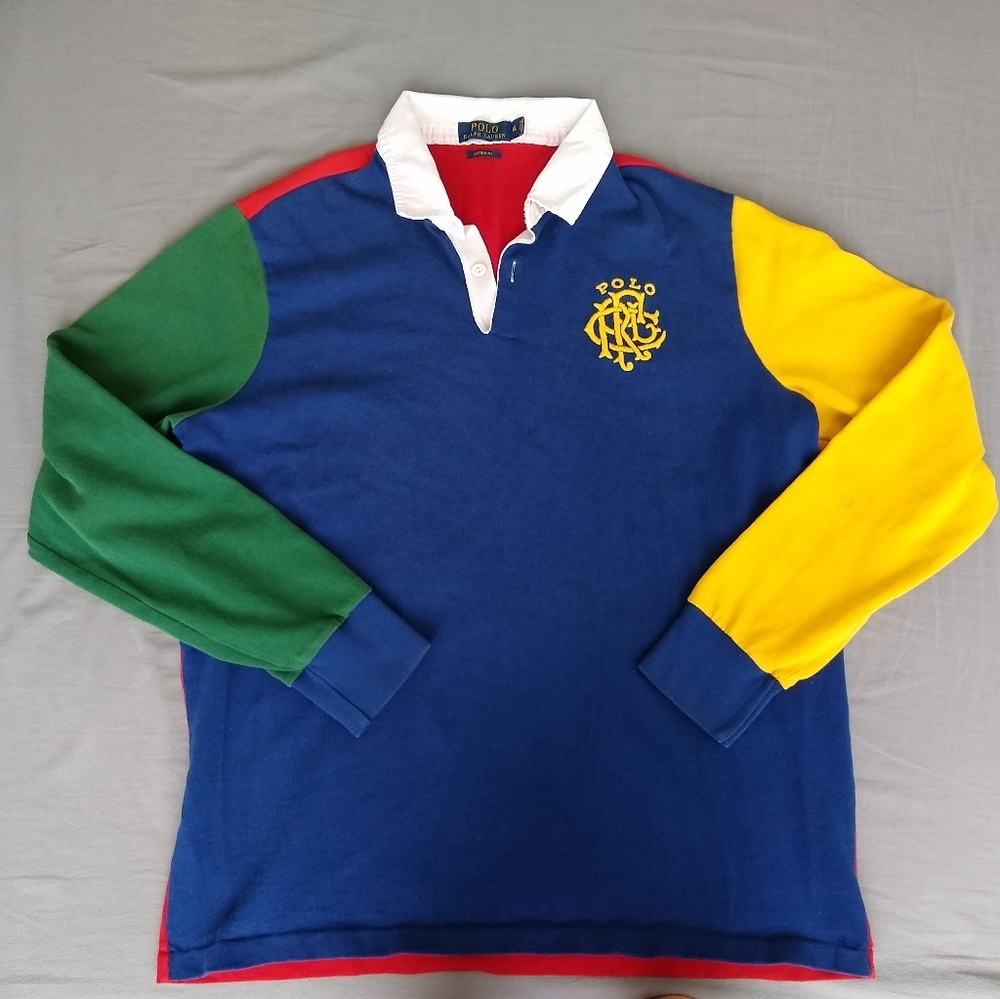 Polo Ralph Lauren Color Blocked Men's Rugby